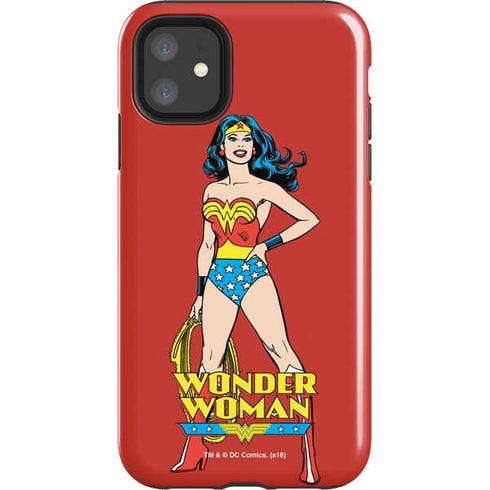 DC Comics Wonder Woman Classic Art Pose iPhone 11 Impact Case