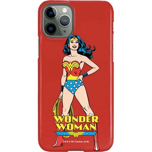 DC Comics Wonder Woman Classic Art Pose iPhone 11 Pro Lite Case