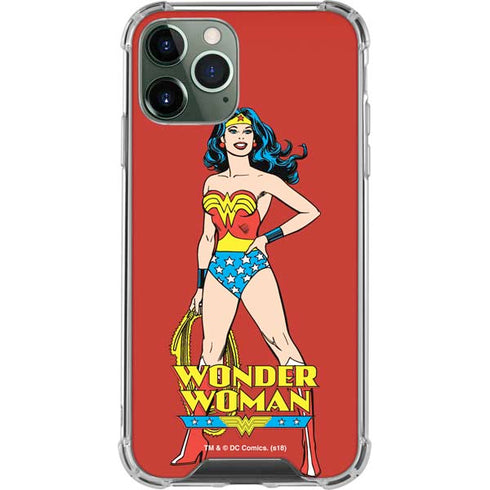 DC Comics Wonder Woman Portrait iPhone 11 Pro Max Clear Case