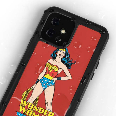 DC Comics Wonder Woman Classic Art Pose iPhone 12 Mini Waterproof Case