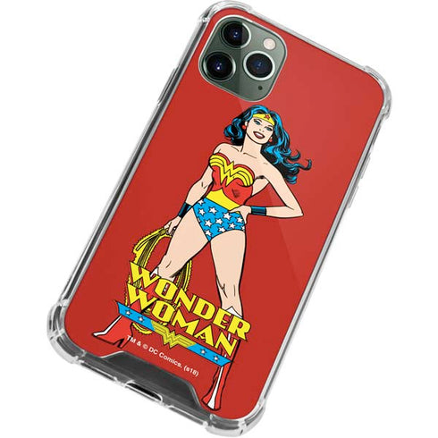 DC Comics Wonder Woman Classic Art Pose iPhone 12 Pro Max Clear Case