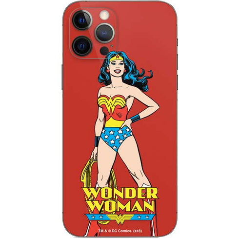 DC Comics Wonder Woman Classic Art Pose iPhone 12 Pro Skin