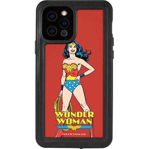 DC Comics Wonder Woman Classic Art Pose iPhone 12 Pro Waterproof Case