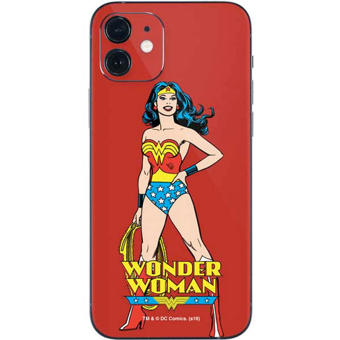 DC Comics Wonder Woman Classic Art Pose iPhone 12 Skin