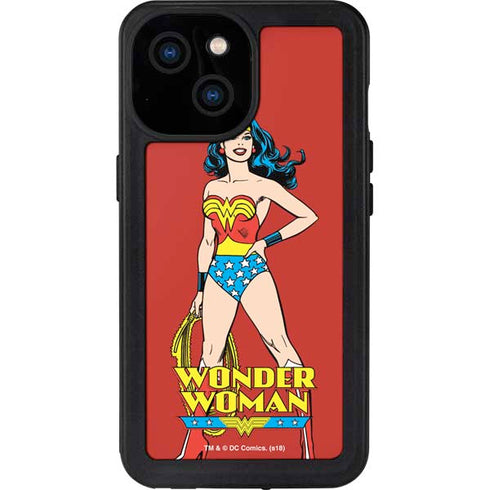 DC Comics Wonder Woman Classic Art Pose iPhone 13 Mini Waterproof Case