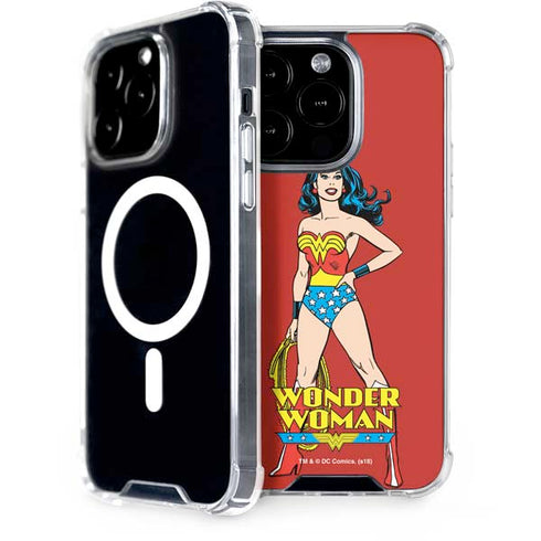 DC Comics Wonder Woman Classic Art Pose iPhone 13 Pro MagSafe Case
