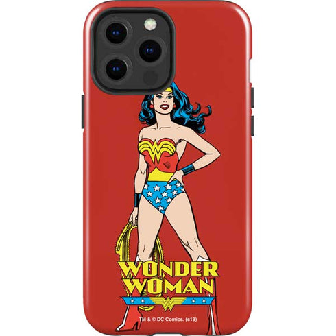 DC Comics Wonder Woman Classic Art Pose iPhone 13 Pro Max Impact Case