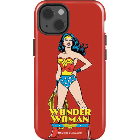DC Comics Wonder Woman Portrait iPhone 15 Impact Case