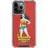 DC Comics Wonder Woman Classic Art Pose iPhone 14 Pro Max Clear Case