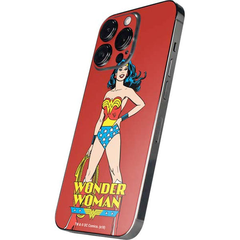 DC Comics Wonder Woman Classic Art Pose iPhone 14 Pro Max Skin