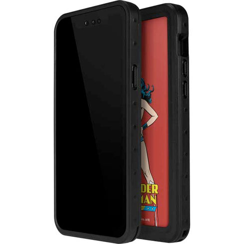 DC Comics Wonder Woman Classic Art Pose iPhone 14 Pro Max Waterproof Case