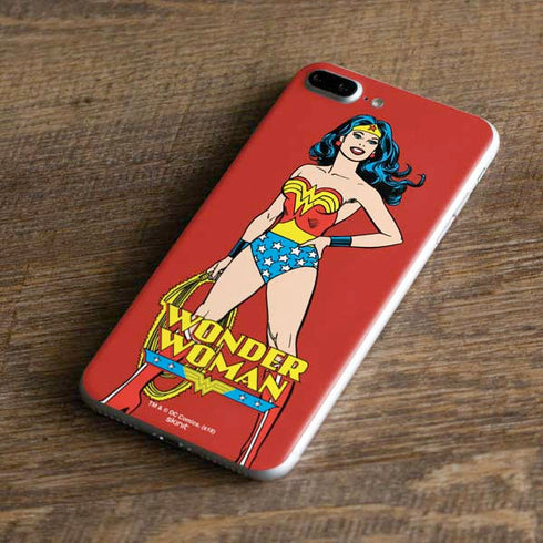DC Comics Wonder Woman Classic Art Pose iPhone 8 Plus Skin
