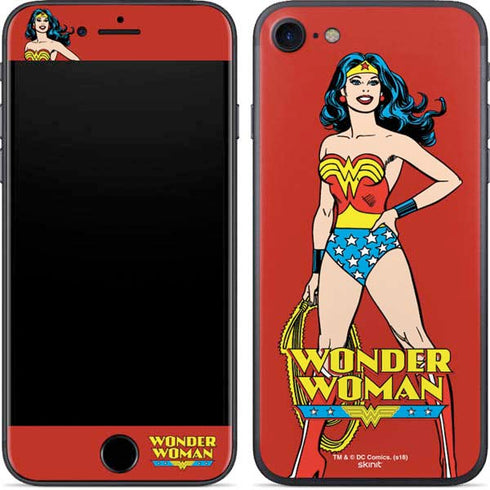 DC Comics Wonder Woman Classic Art Pose iPhone 8 Skin