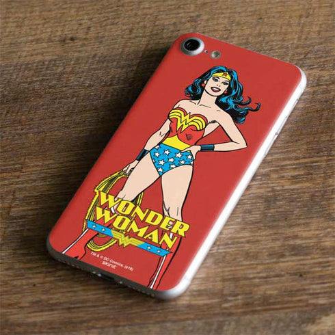 DC Comics Wonder Woman Classic Art Pose iPhone 8 Skin