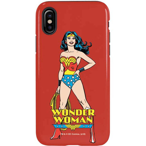 DC Comics Wonder Woman Classic Art Pose iPhone X Pro Case