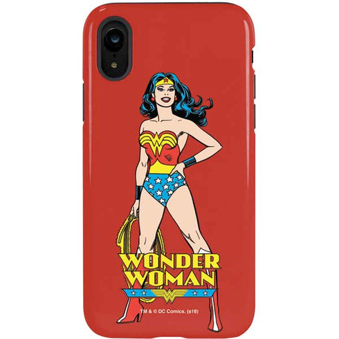 DC Comics Wonder Woman Classic Art Pose iPhone XR Pro Case