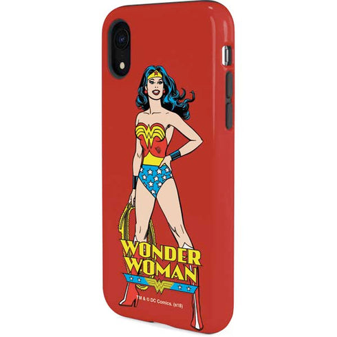 DC Comics Wonder Woman Classic Art Pose iPhone XR Pro Case
