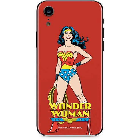 DC Comics Wonder Woman Classic Art Pose iPhone XR Skin