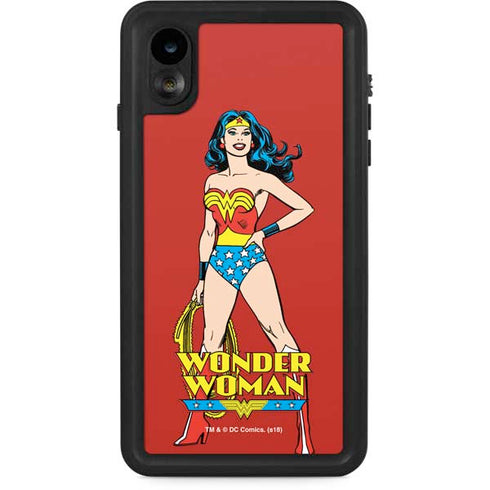 DC Comics Wonder Woman Classic Art Pose iPhone XR Waterproof Case