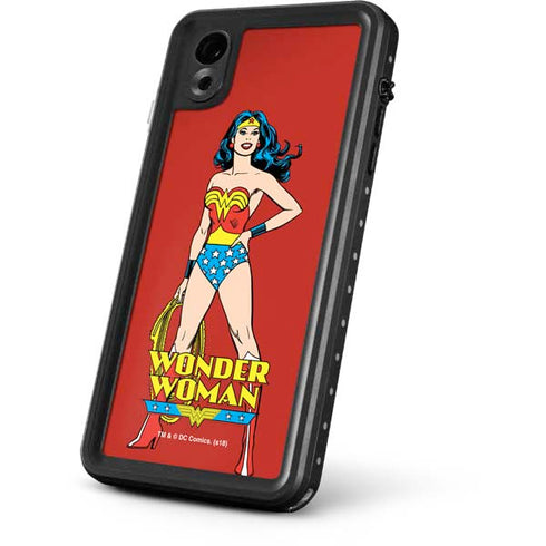 DC Comics Wonder Woman Classic Art Pose iPhone XR Waterproof Case