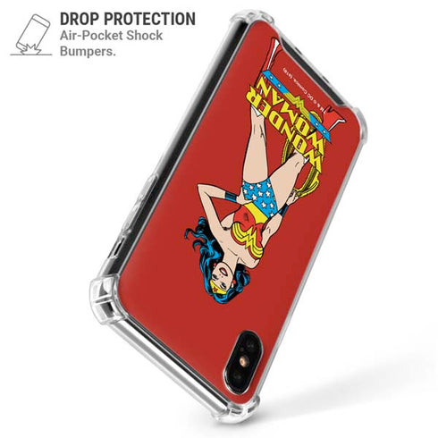 DC Comics Wonder Woman Portrait iPhone XS Max Clear Case