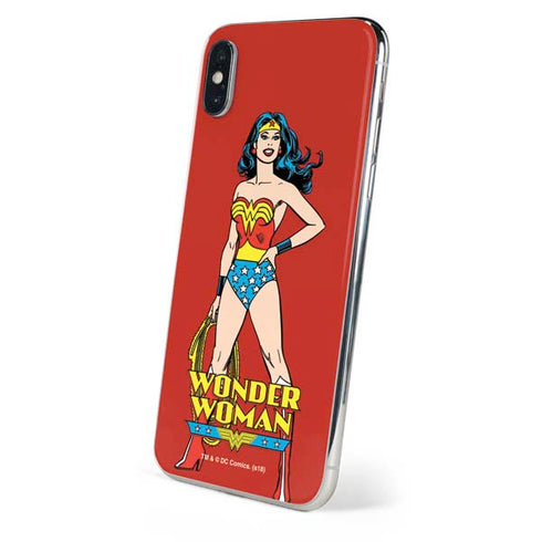 DC Comics Wonder Woman Classic Art Pose iPhone XS Skin