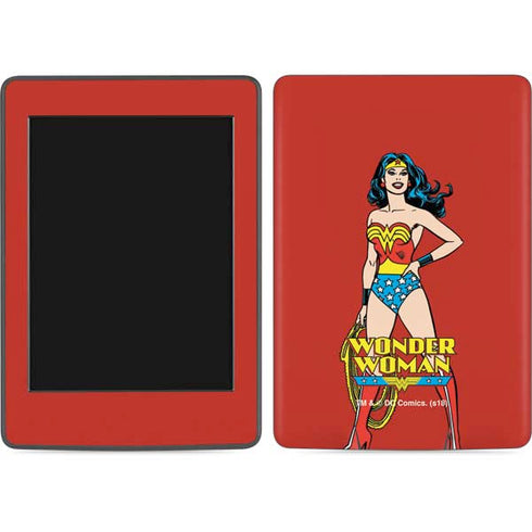 DC Comics Wonder Woman Classic Art Pose Amazon Kindle Skin