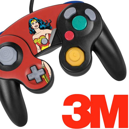 DC Comics Wonder Woman Classic Art Pose Nintendo GameCube Controller Skin
