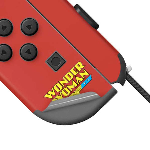 DC Comics Wonder Woman Classic Art Pose Nintendo Joy-Con (L/R) Controller Skin