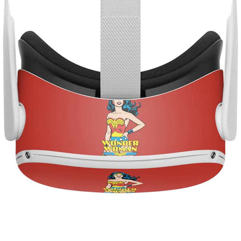 DC Comics Wonder Woman Classic Art Pose Oculus Quest 2 Skin