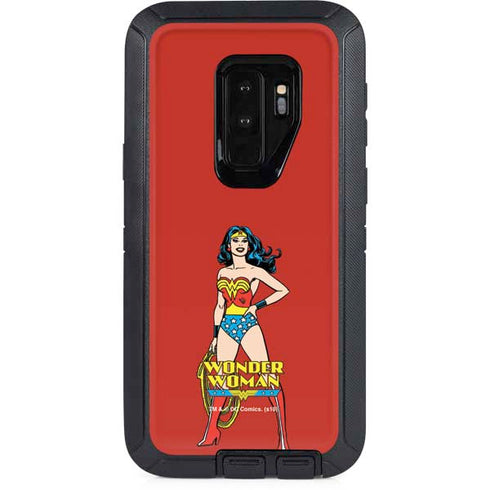 DC Comics Wonder Woman Classic Art Pose Otterbox Defender Galaxy Skin