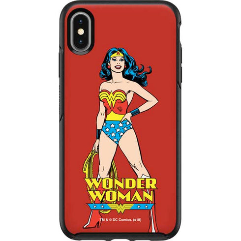 DC Comics Wonder Woman Classic Art Pose Otterbox Symmetry iPhone Skin