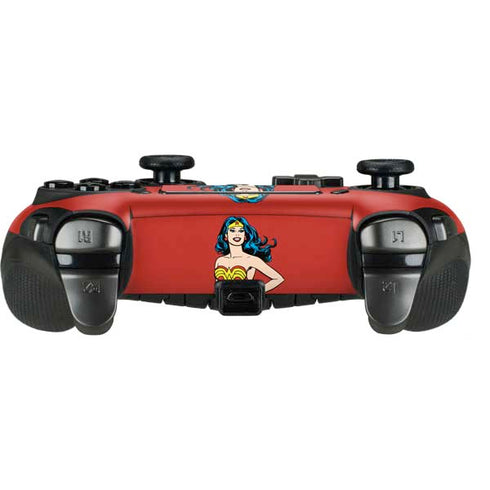 DC Comics Wonder Woman Classic Art Pose PlayStation Scuf Vantage 2 Controller Skin