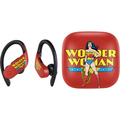 DC Comics Wonder Woman Classic Art Pose PowerBeats Pro Skin