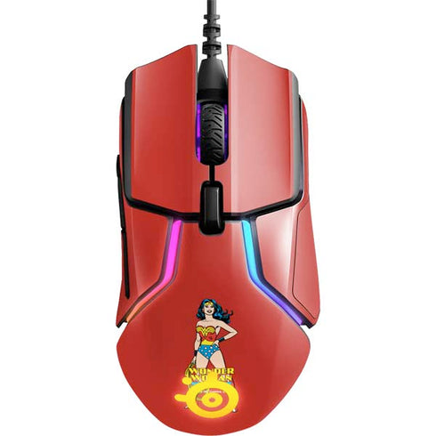 DC Comics Wonder Woman Classic Art Pose SteelSeries Rival 600 Gaming Mouse Skin