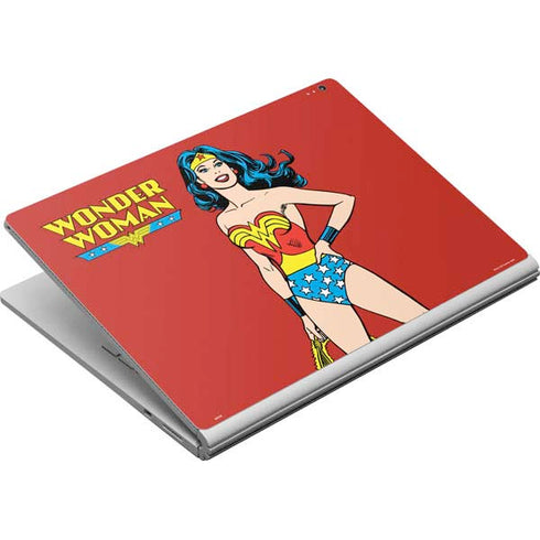 DC Comics Wonder Woman Classic Art Pose Surface Book Skin