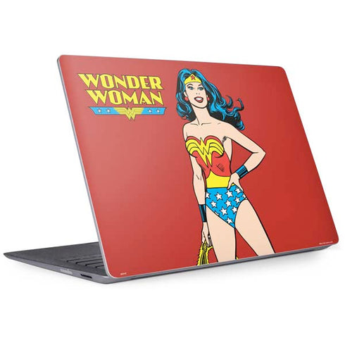 DC Comics Wonder Woman Classic Art Pose Surface Laptop 2 Skin
