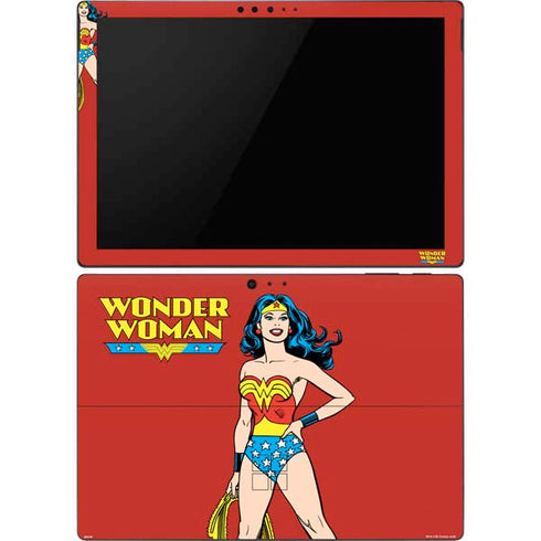 DC Comics Wonder Woman Classic Art Pose Surface Pro 6 Skin