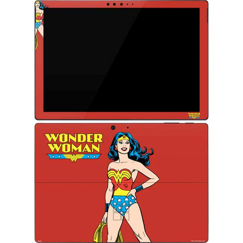 DC Comics Wonder Woman Classic Art Pose Surface Pro 7 Skin
