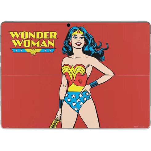 DC Comics Wonder Woman Classic Art Pose Surface Pro 8 Skin
