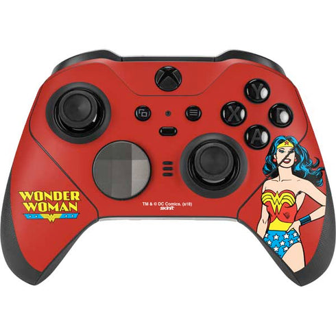 DC Comics Wonder Woman Classic Art Pose Xbox Elite Wireless Controller Series 2 Skin