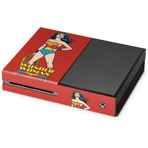 DC Comics Wonder Woman Classic Art Pose Xbox One Console Skin