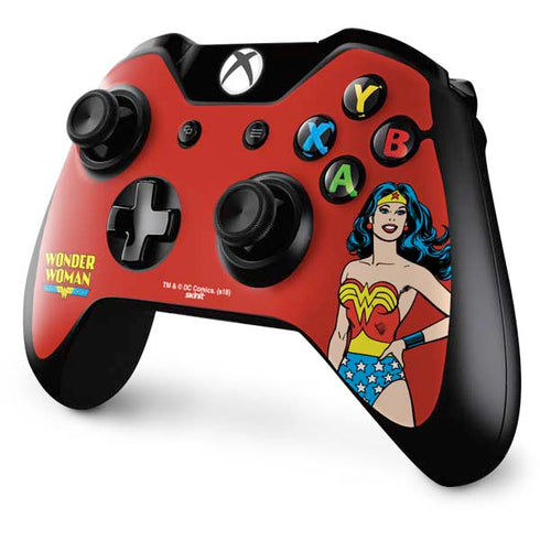 DC Comics Wonder Woman Classic Art Pose Xbox One Controller Skin