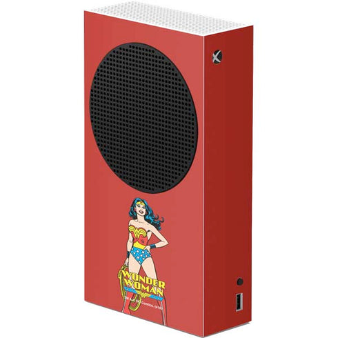 DC Comics Wonder Woman Classic Art Pose Xbox Series S Console Skin