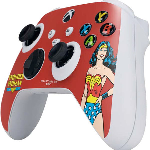 DC Comics Wonder Woman Classic Art Pose Xbox Series S Controller Skin