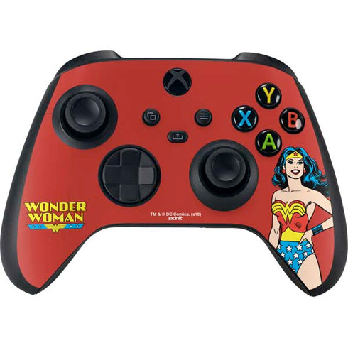 DC Comics Wonder Woman Classic Art Pose Xbox Series X Bundle Skin
