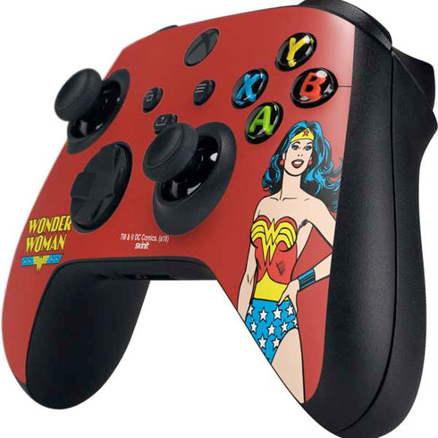 DC Comics Wonder Woman Classic Art Pose Xbox Series X Controller Skin