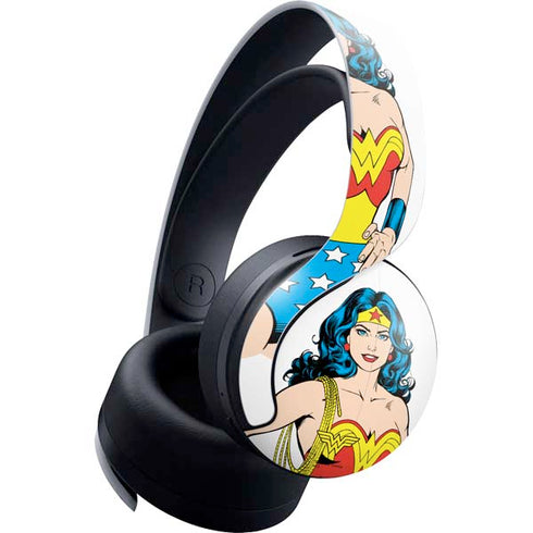 DC Comics Wonder Woman Classic Art Pose PULSE 3D Wireless Headset for PS5 Skin