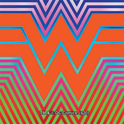 Wonder Woman 1984 (2020) Rainbow Chevron Logo Nintendo 2DS XL (2017) Skin