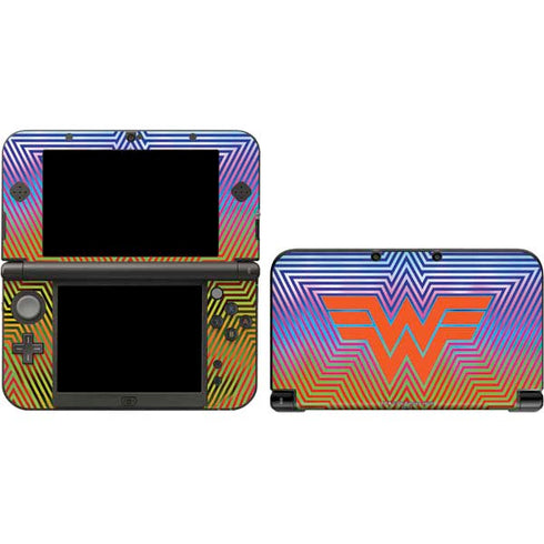 Wonder Woman 1984 (2020) Rainbow Chevron Logo 3DS XL 2015 Skin